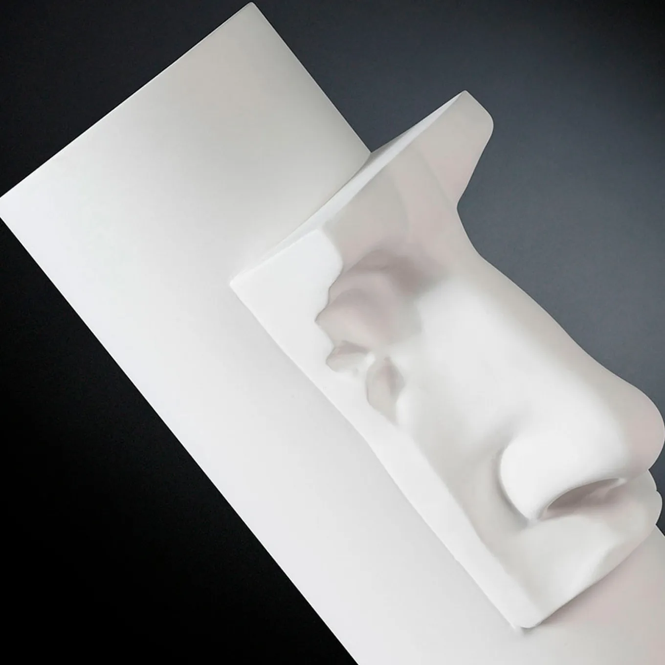 Vaso bianco David's Nose