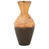 Vaso bicolore a clessidra