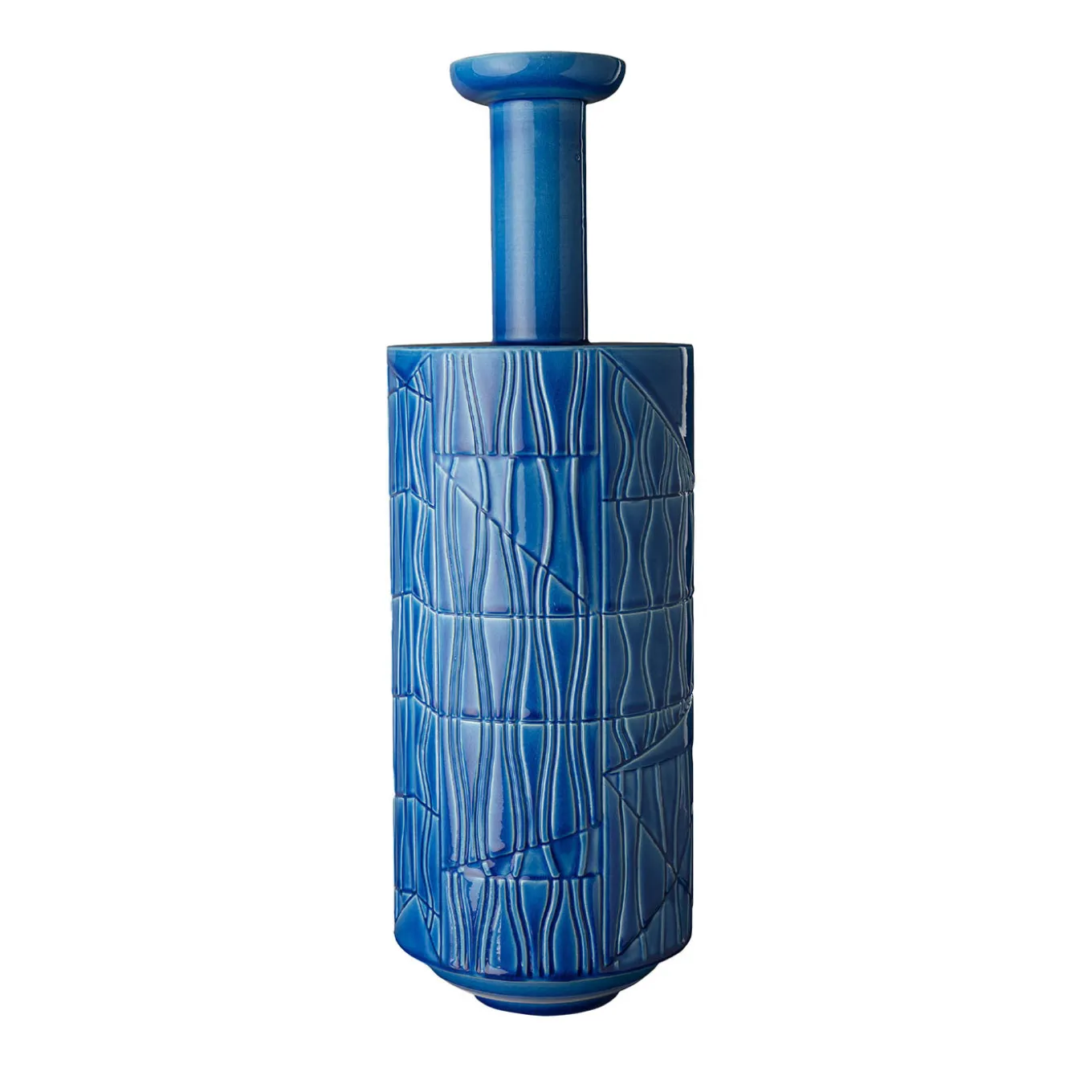 Vaso blu C di Bethan Laura Wood