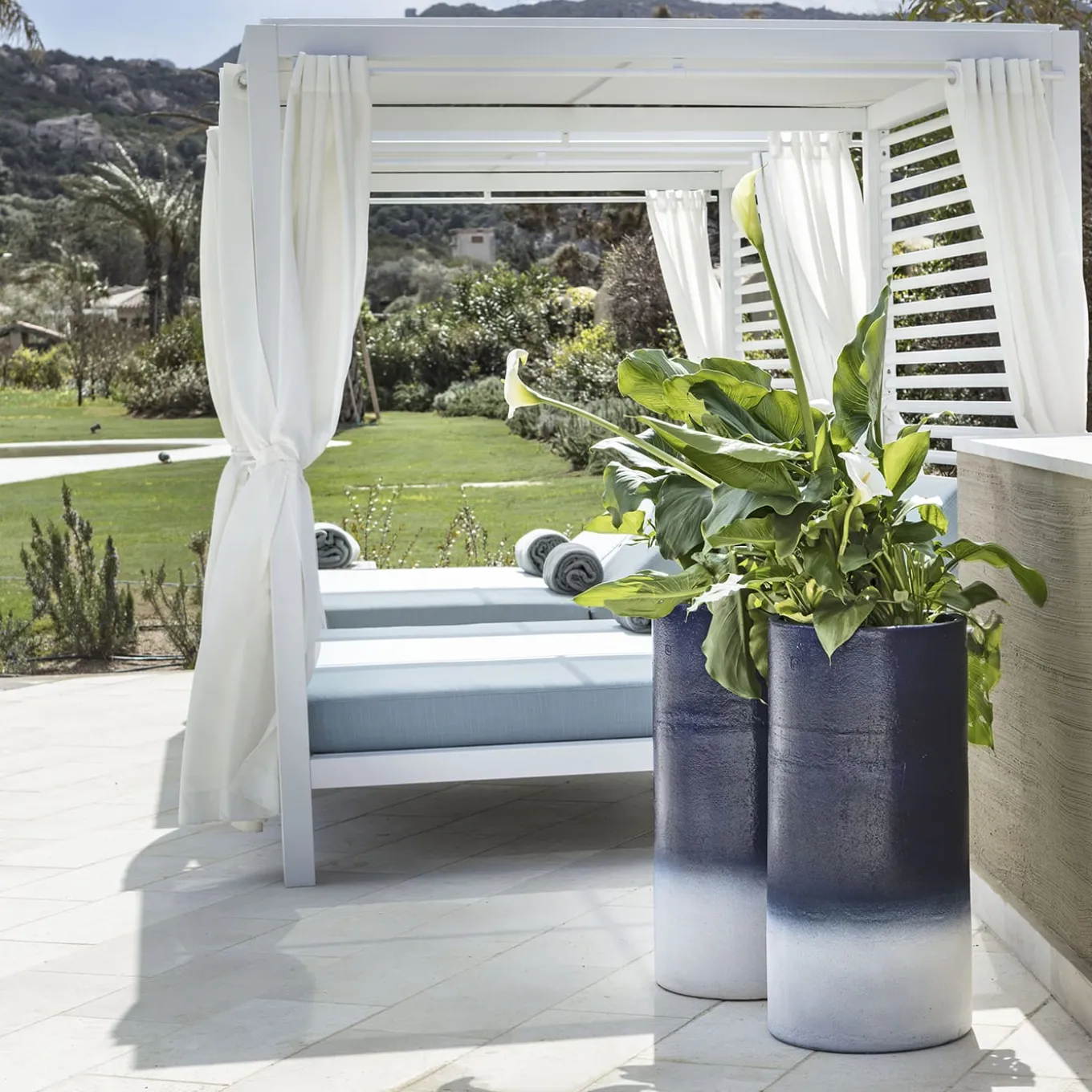 Vaso blu Portofino