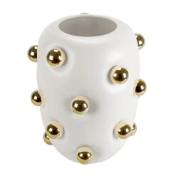 Vaso BonBon Vanilla in ceramica bianca