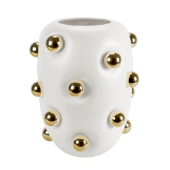 Vaso BonBon Vanilla in ceramica bianca