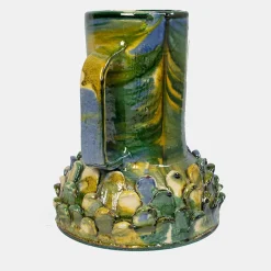 Vaso Bradamante Specchio Verde