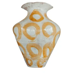 Vaso Ceramica Areté Ecos Arancione