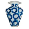 Vaso Ceramica Areté Ecos Blu
