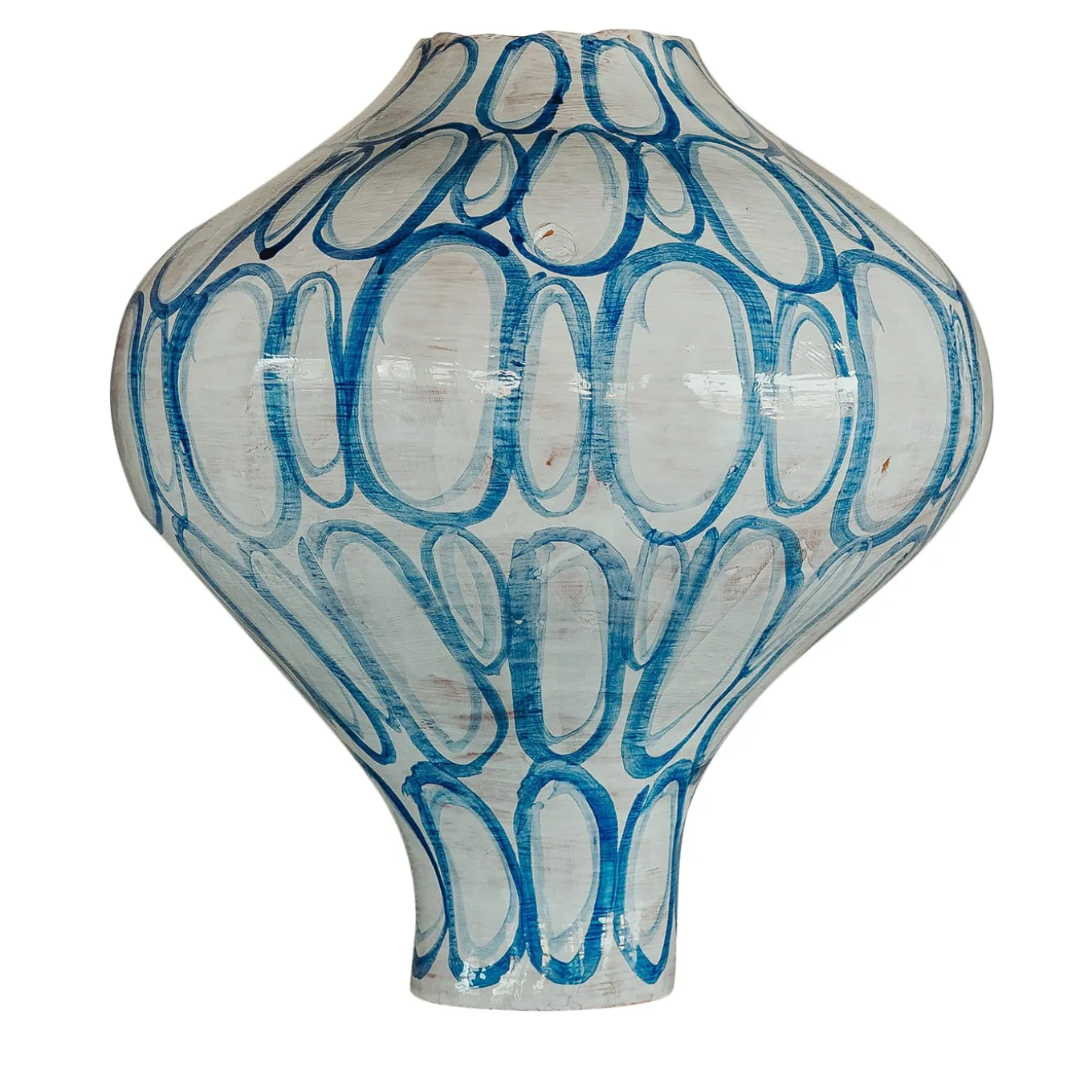 Vaso Ceramica Kalipso Aghia Blu