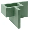 Vaso Chandigarh II verde menta