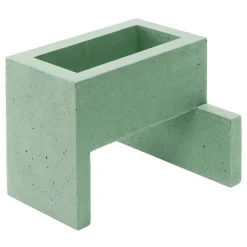 Vaso Chandigarh III verde menta