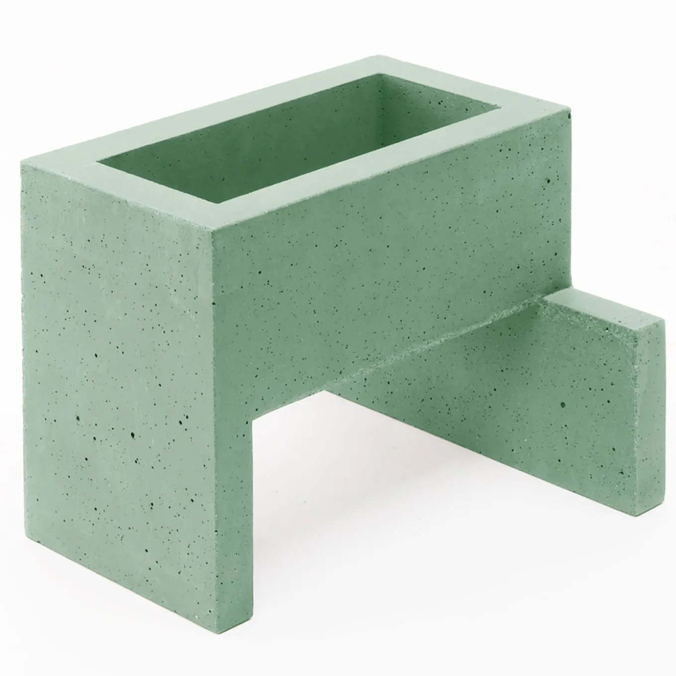 Vaso Chandigarh III verde menta