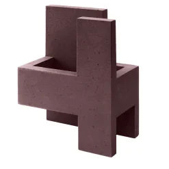 Vaso Chandigarh IV marrone marsala