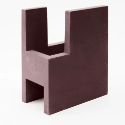 Vaso Chandigarh IV marrone marsala