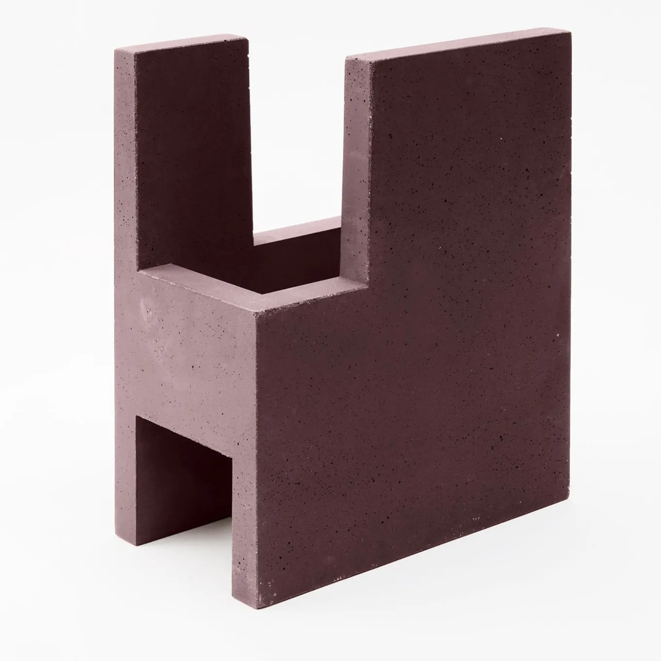 Vaso Chandigarh IV marrone marsala