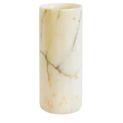 Vaso cilindrico in marmo di Paonazzo