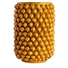 Vaso Cilindrico Medio per Fiori Giallo Miele