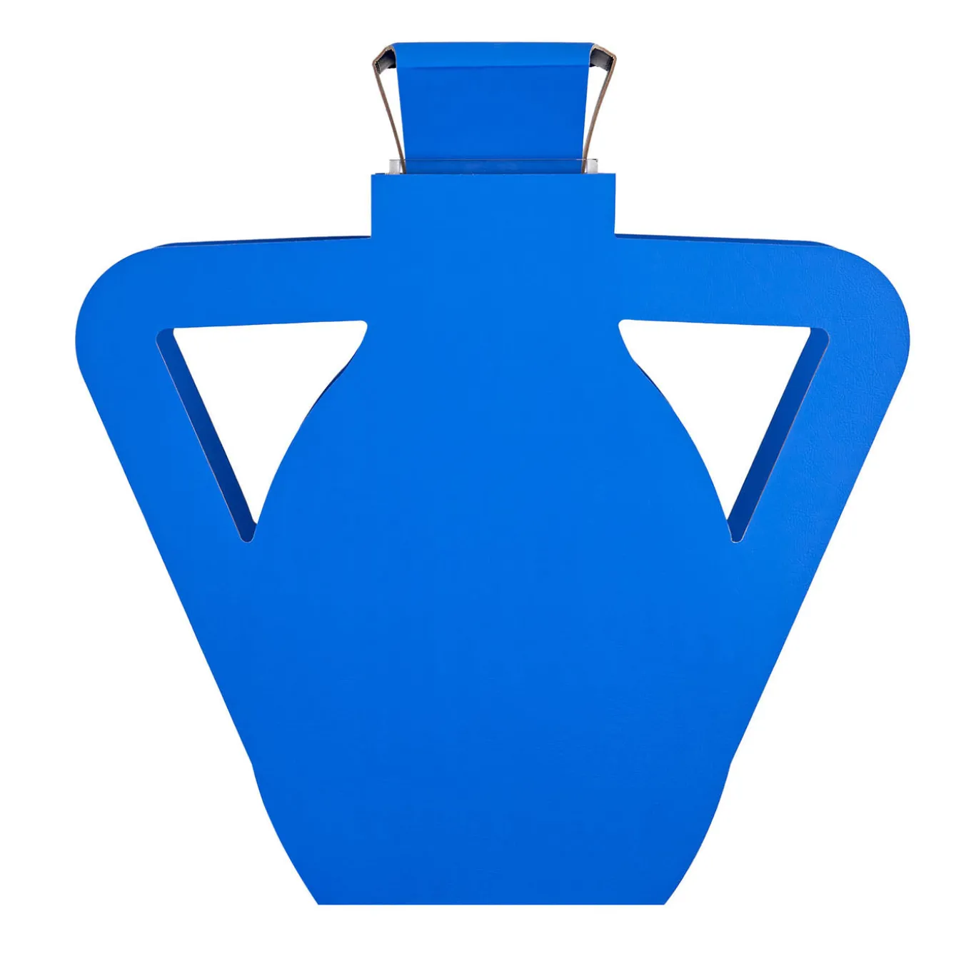 Vaso con coperchio OTTO Blu Majorelle Edizione Limitata in pelle con manico angolare