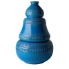 Vaso con Due Elementi Blu di Aldo Londi