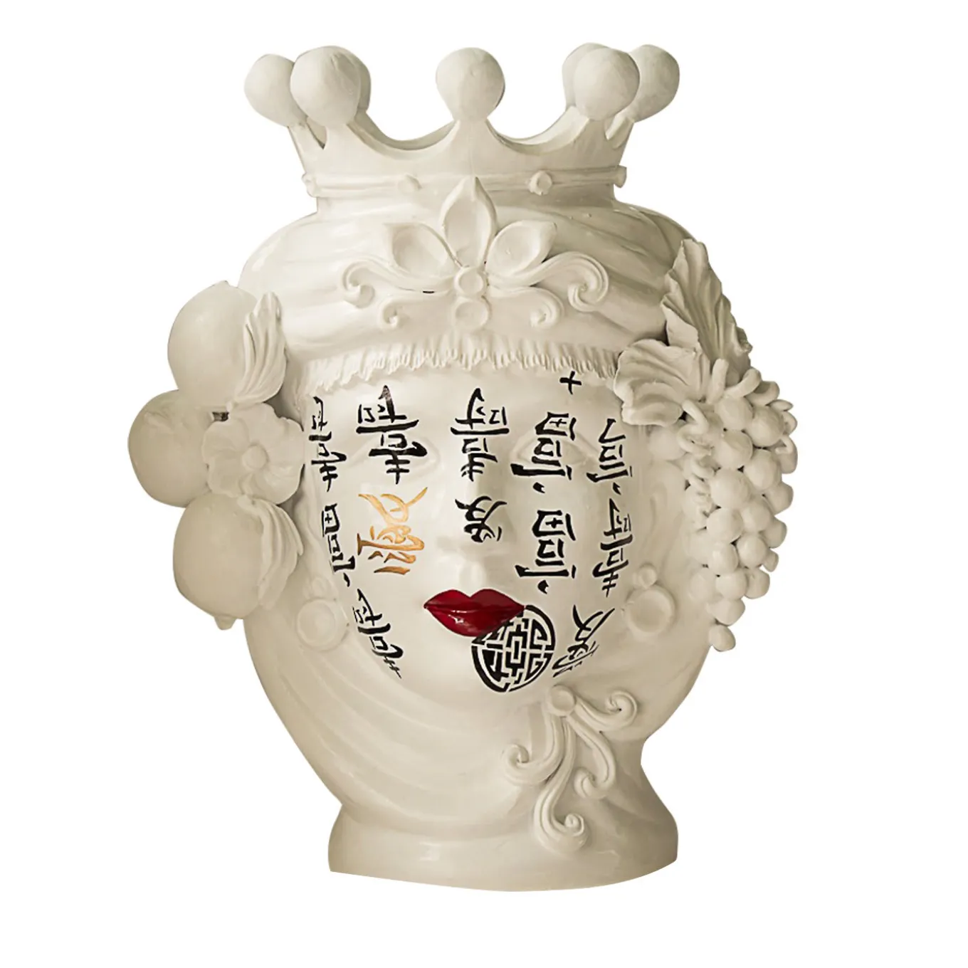 Vaso con testa di Gong Lina