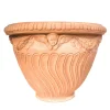 Vaso con teste di angeli