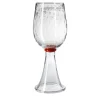 Vaso Correr trasparente e arancione