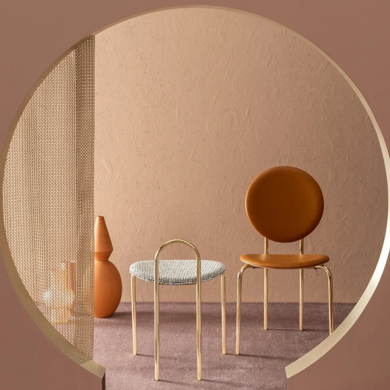 Vaso Crisos in terracotta di Jean-Christophe Clair