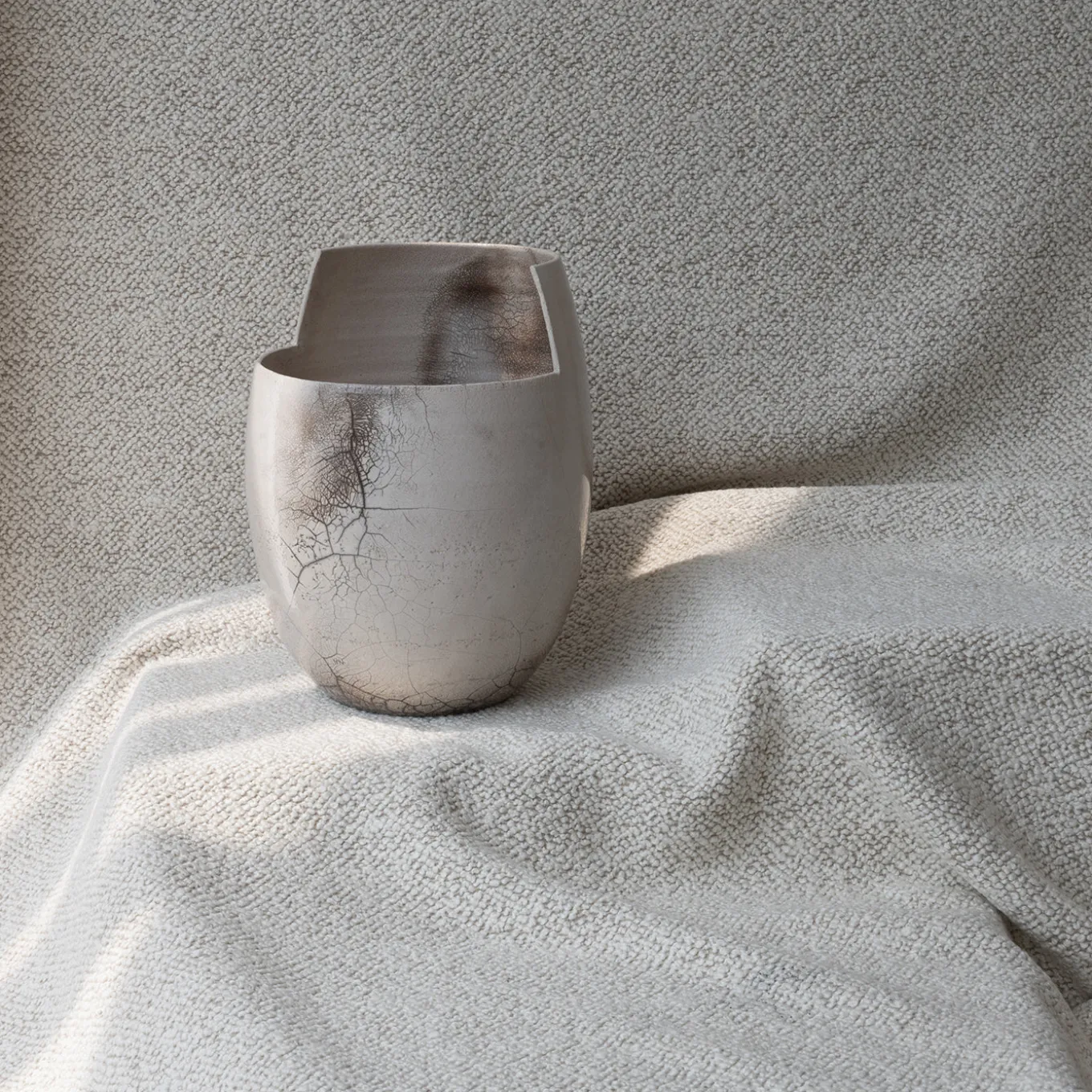 Vaso Cut Raku Clear Medium