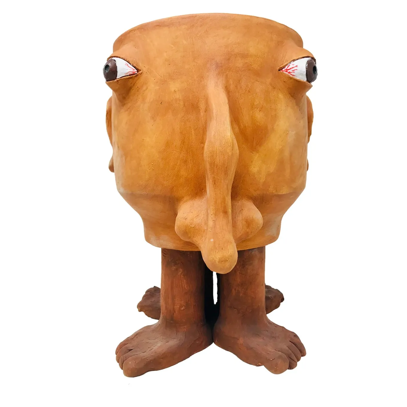 Vaso da fiori medio in terracotta Walking Head