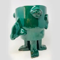 Vaso da fiori verde medio Walking Head