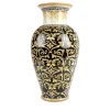 Vaso Damask in ceramica nero