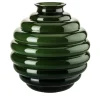 Vaso Decò verde mela di Napoleone Martinuzzi