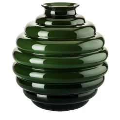 Vaso Decò verde mela di Napoleone Martinuzzi