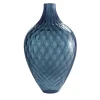 Vaso decorativo alto Balloton Air-Force Blue di Samarcanda