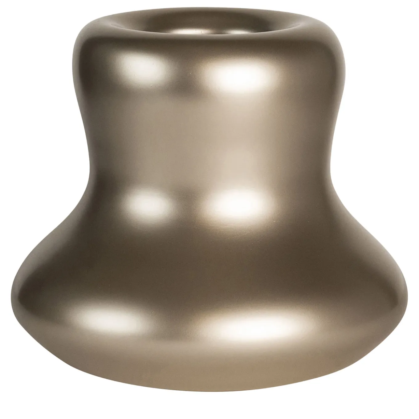 Vaso decorativo Bean Satin Beige #2