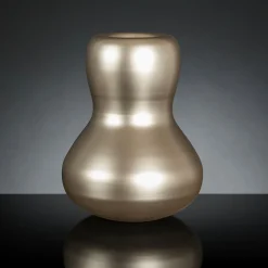 Vaso decorativo Bean Satin Beige #1