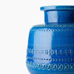 Vaso Decorativo Blu di Aldo Londi