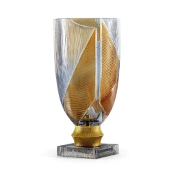 Vaso Decorativo in Cristallo Oro Piccolo Egeria