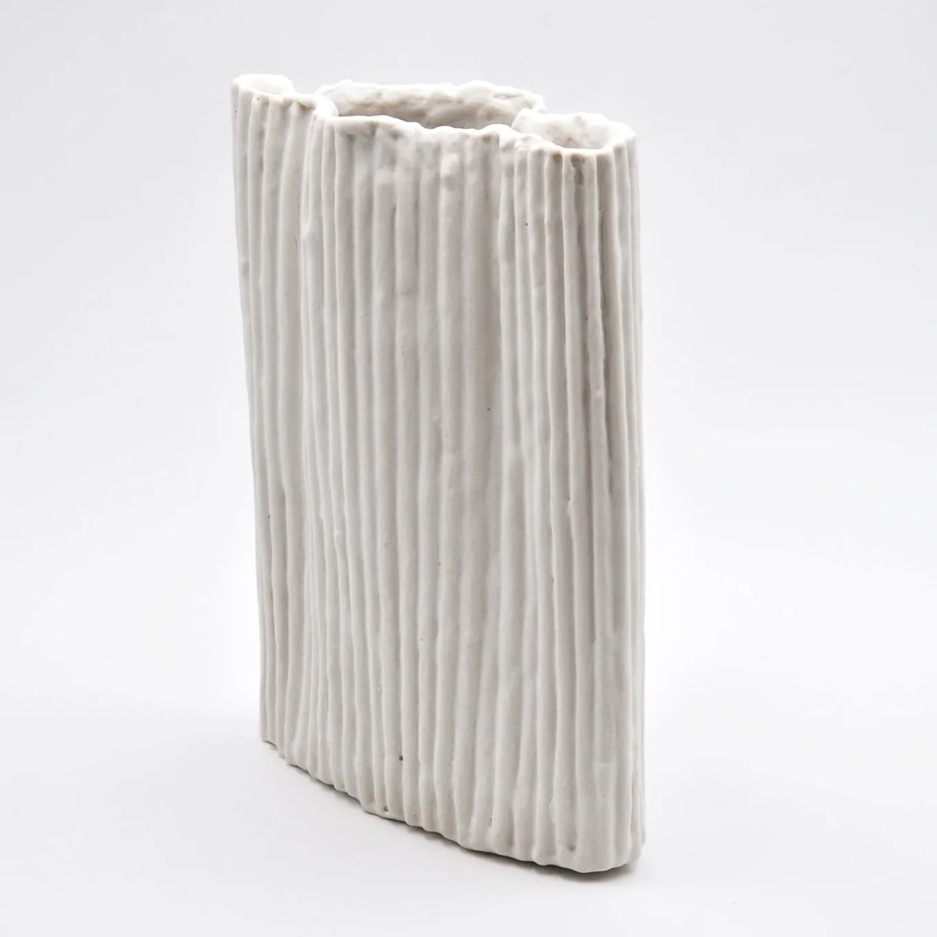 Vaso Decorativo Paesaggio 18 #1 bianco di Nino Basso