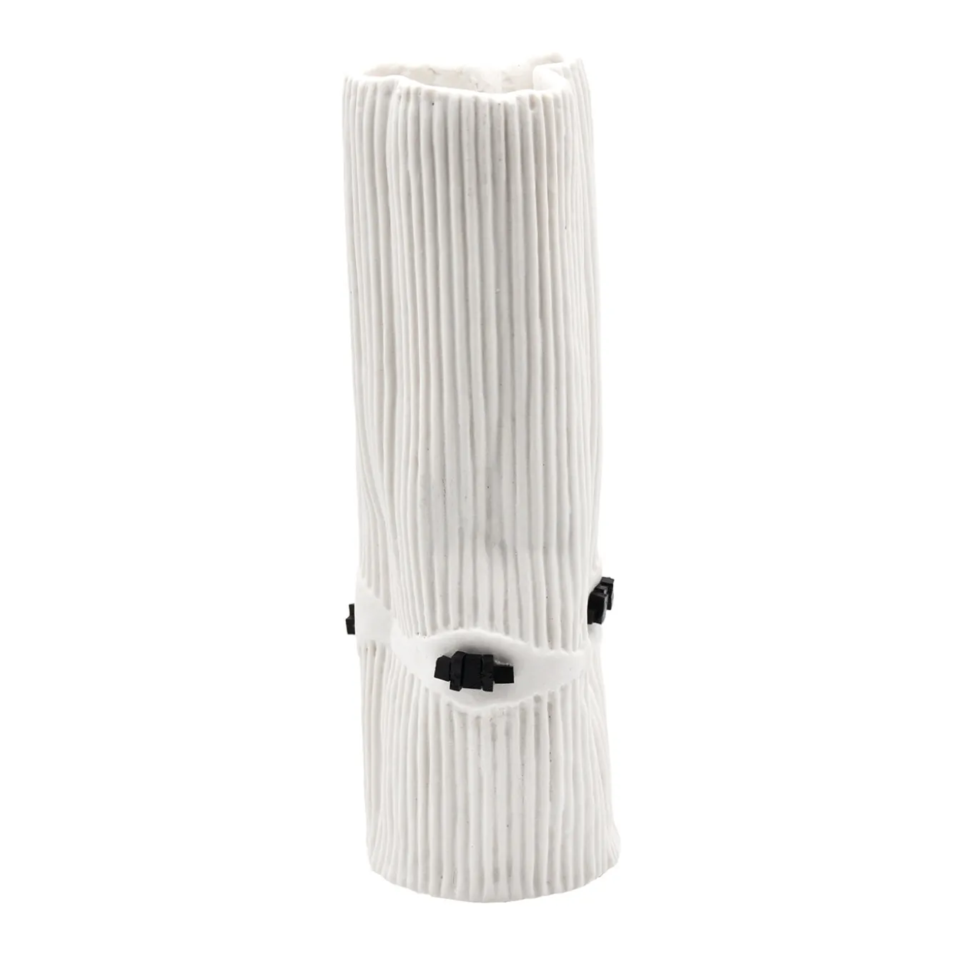 Vaso Decorativo Paesaggio 22 Bianco di Nino Basso