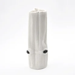 Vaso Decorativo Paesaggio 22 Bianco di Nino Basso