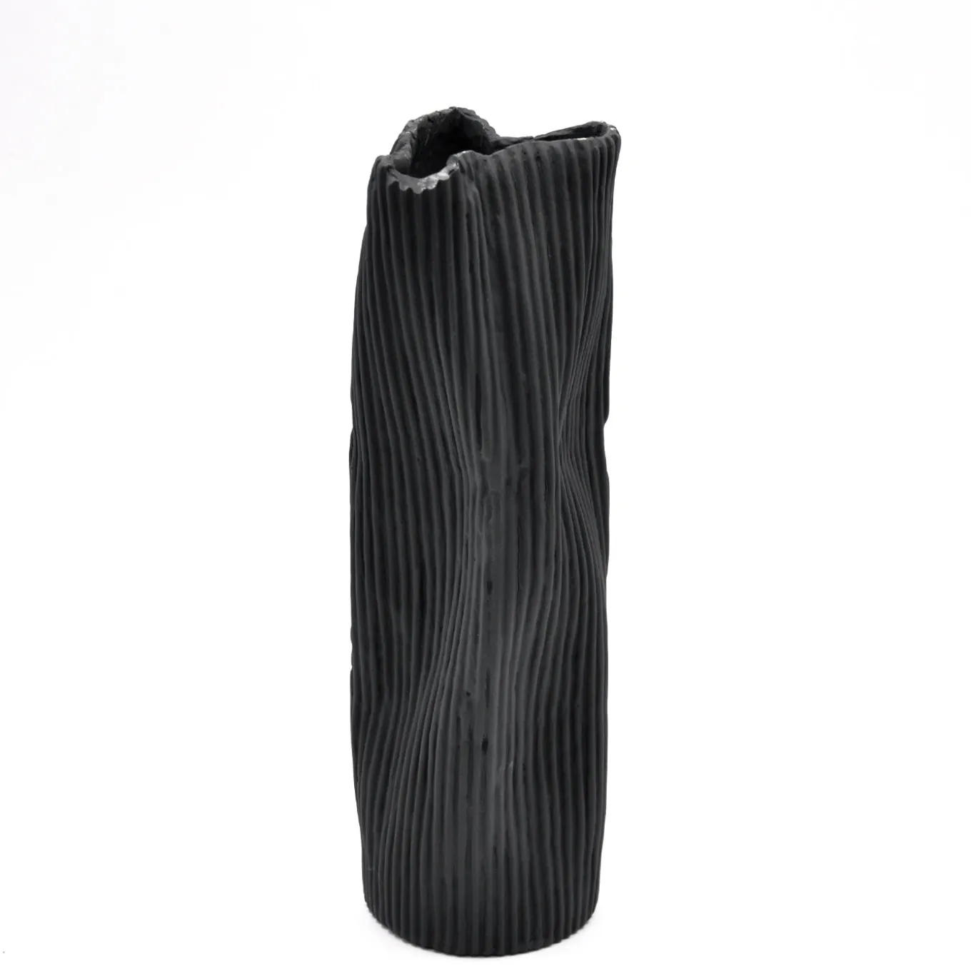 Vaso Decorativo Paesaggio 24 Nero di Nino Basso