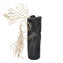 Vaso Decorativo Paesaggio 24 Nero di Nino Basso