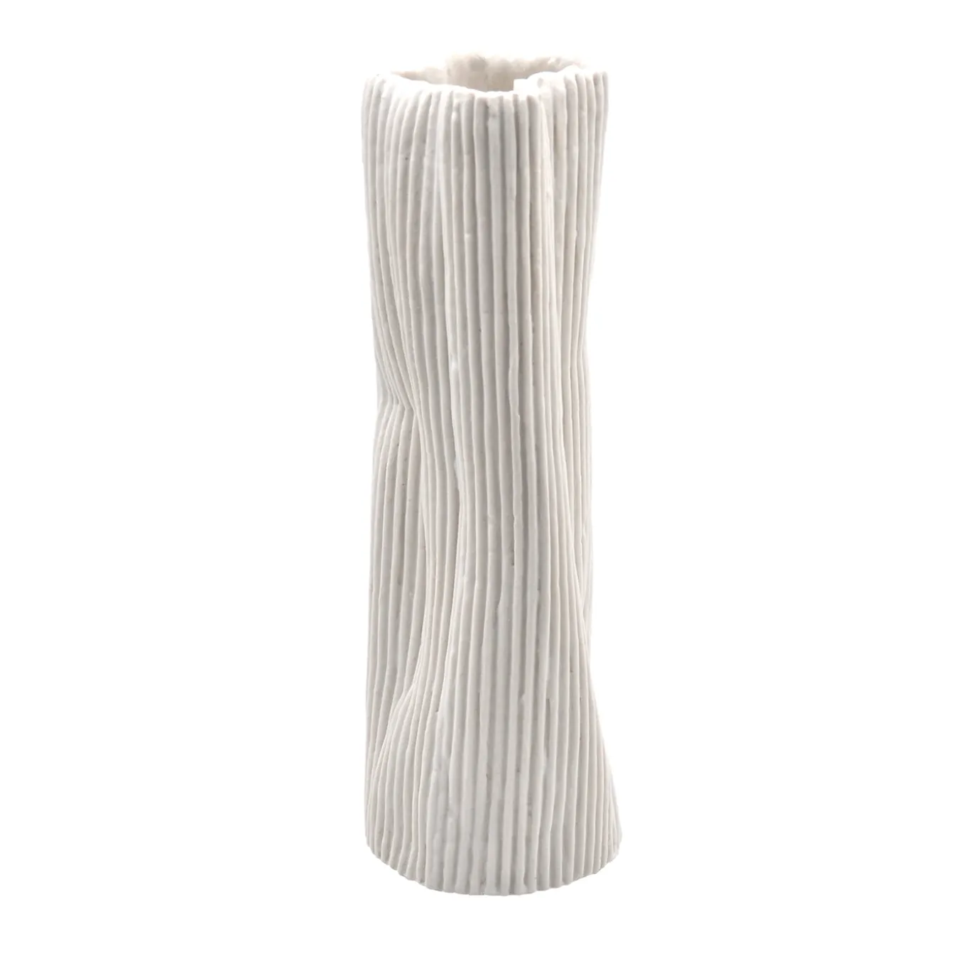 Vaso Decorativo Paesaggio 20 Bianco di Nino Basso