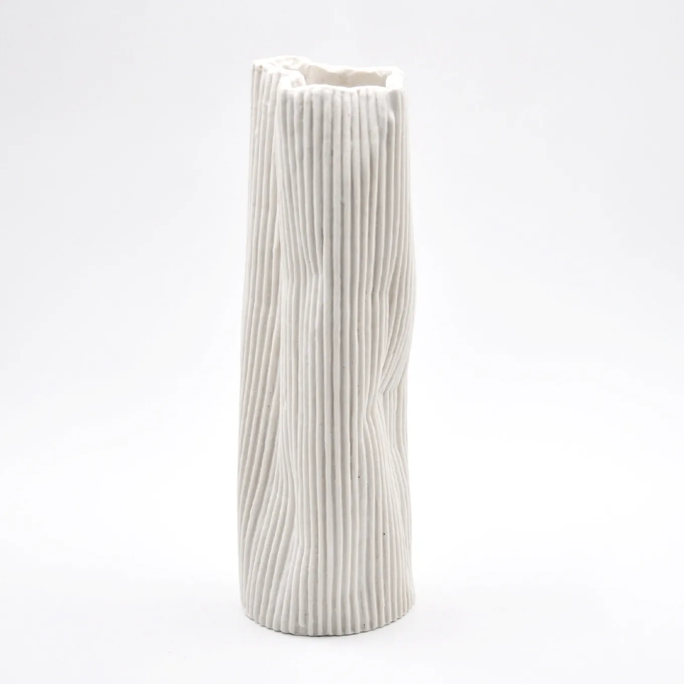 Vaso Decorativo Paesaggio 20 Bianco di Nino Basso