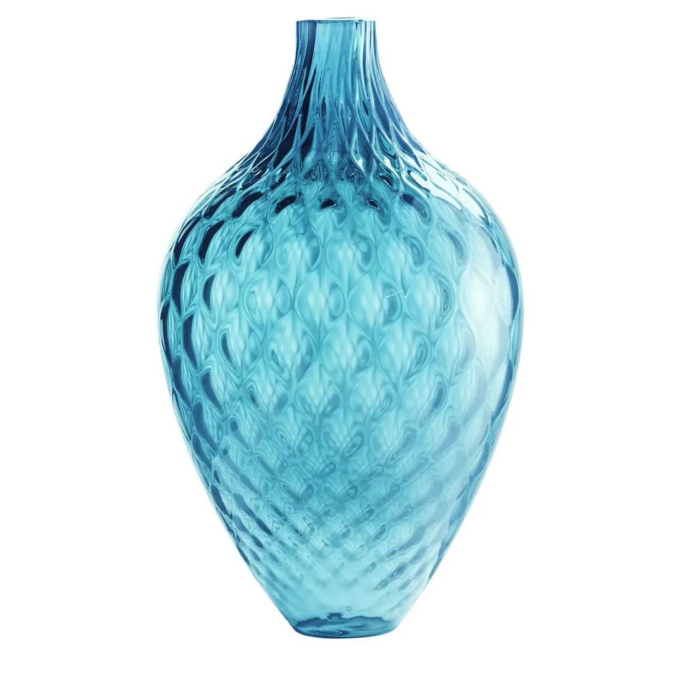 Vaso decorativo Samarcanda Tall Balloton Turchese