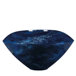Vaso decorativo Trotty blu di Carrara
