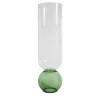 Vaso di fiori verde