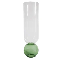 Vaso di fiori verde