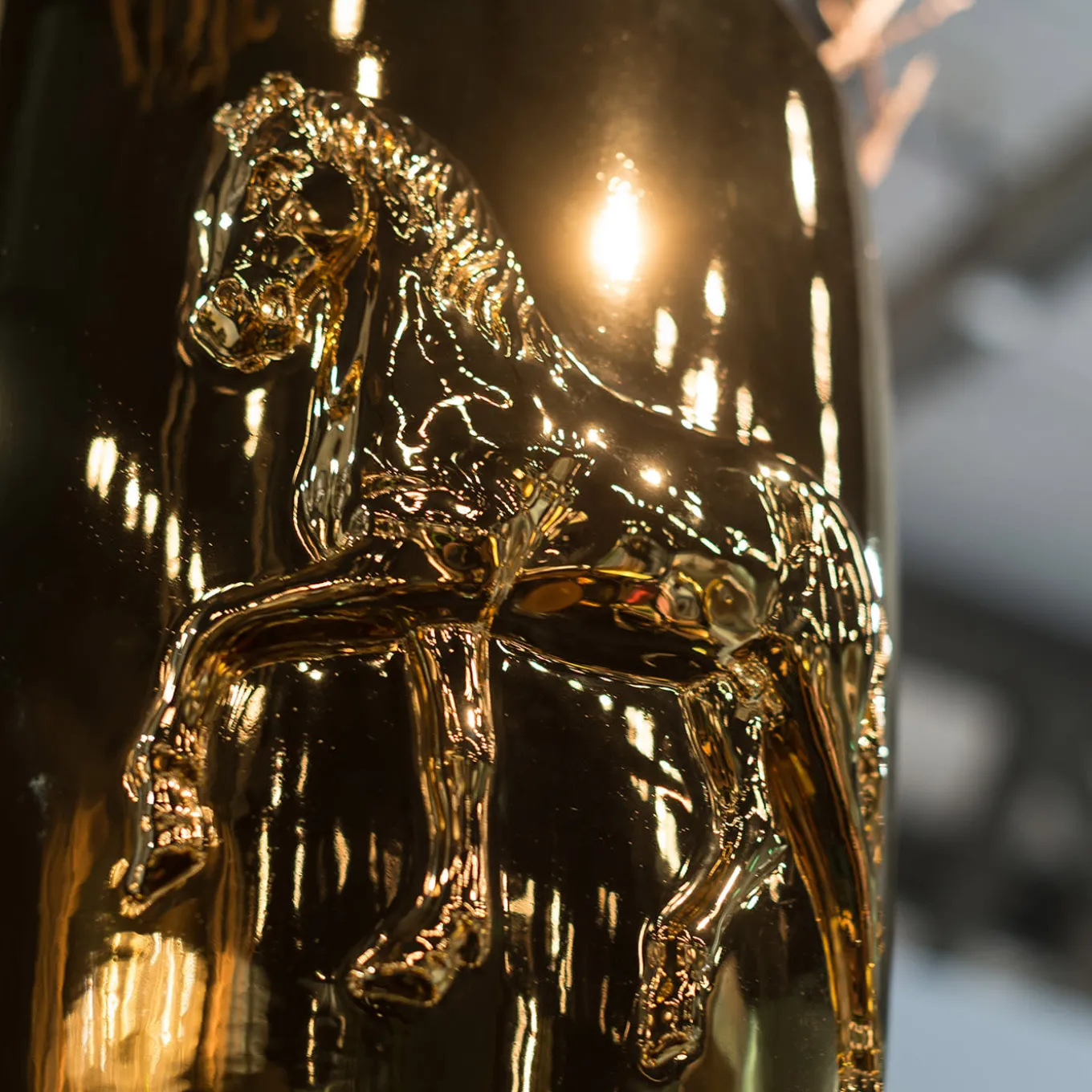 Vaso d'oro con cavallo Obice