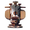 Vaso Duck Elephant in ceramica bianca satinata con dettagli in rame di Jaime Hayon
