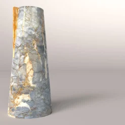 Vaso Elara Breccia di Versailles e Giallo Siena