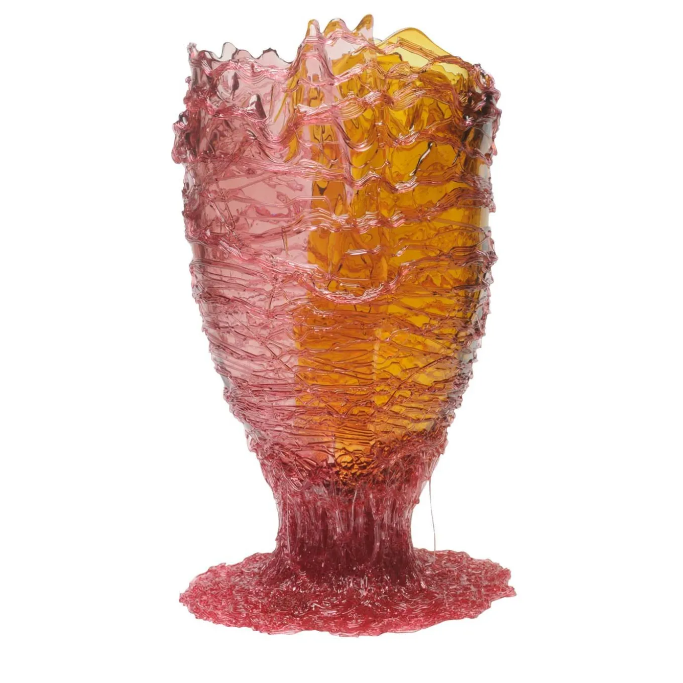 Vaso extra large Spaghetti Extracolor di Gaetano Pesce